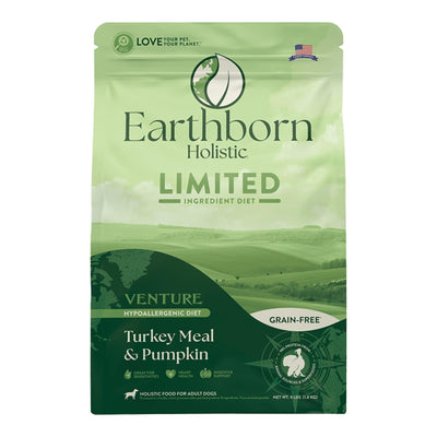 Earthborn Dog Venture Grain Free Turkey Butternut Squash 4Lb