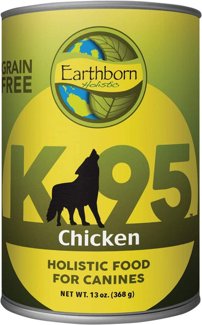 Earthborn Holistic Grain Free K95 Meat Protein Wet Dog Food Chicken 13oz. (Case of 12)