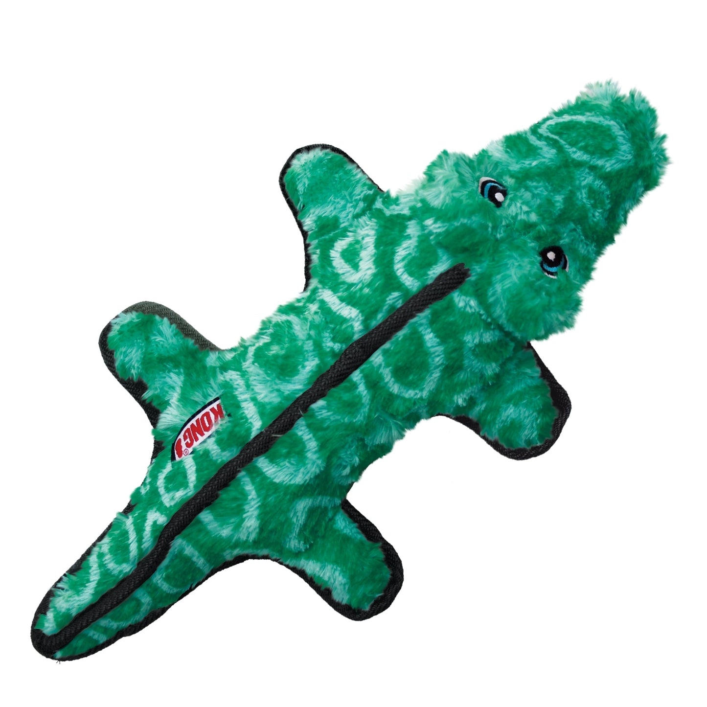 KONG Ballistic Dog Toy Alligator, MD/LG (2 pack)