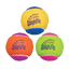 KONG Air Dog Squeaker Dog Toy Birthday Balls Assorted 1ea/3 pk, MD
