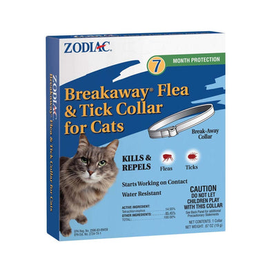 Zodiac Breakaway Flea and Tick Collar for Cats 1ea/1 pk