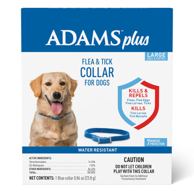 Adams Plus Flea & Tick Collar for Dogs, Large 1ea/Large