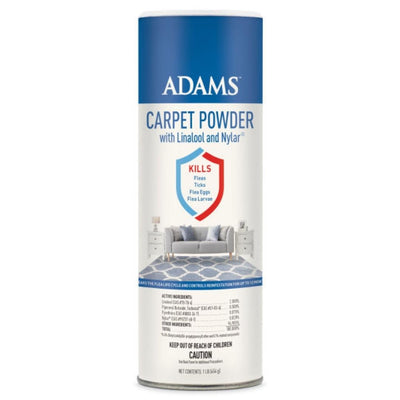 Adams Carpet Powder with Linalool and Nylar 1ea/16oz.