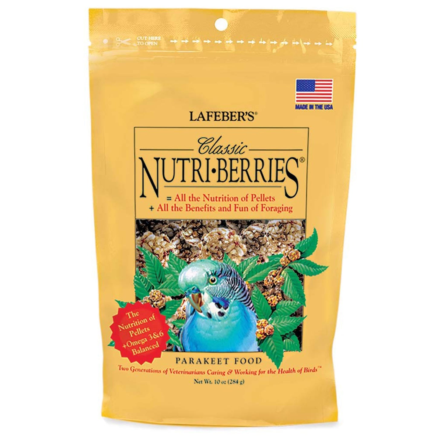 Lafeber Company Classic Nutri-Berries Parakeet Food 1ea/10 oz
