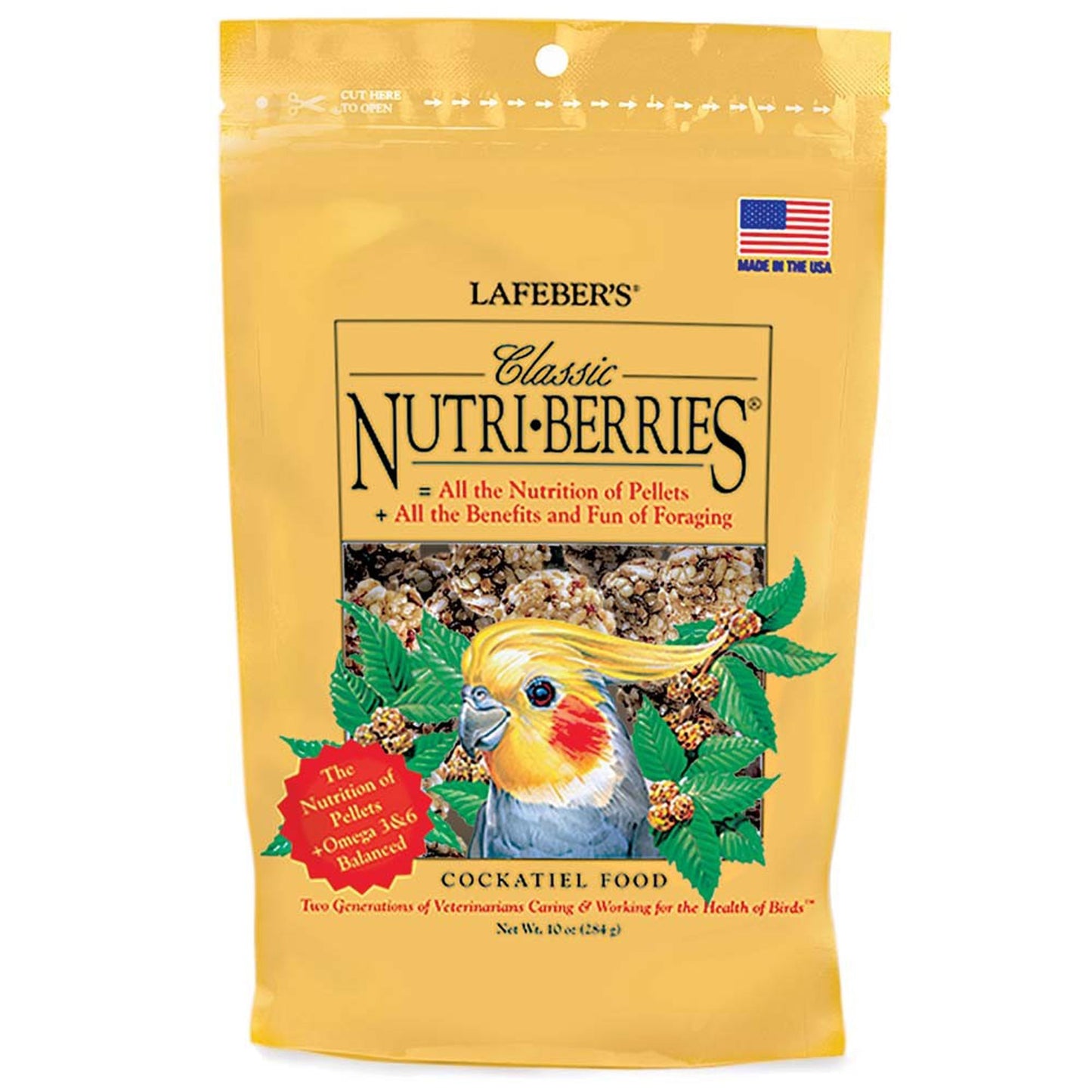 Lafeber Company Classic Nutri-Berries Cockatiel Food 1ea/10 oz