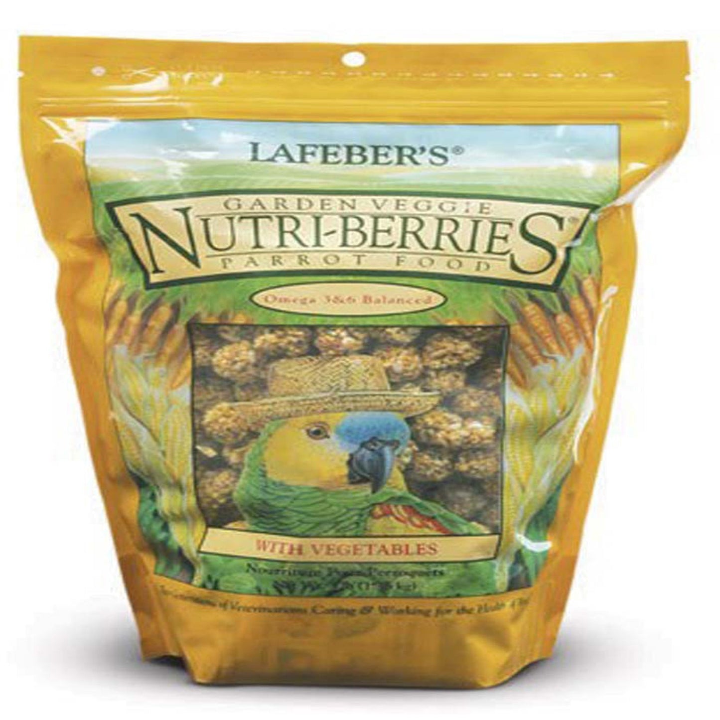 Lafeber Company Garden Veggie Nutri-Berries Parrot Food 1ea/3 lb