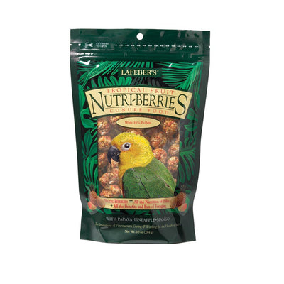Lafeber Company Tropical Fruit Nutri-Berries Conure Bird Food 1ea/10 oz