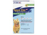 Zodiac Spot On Plus Flea & Tick Control for Cats 1ea/5 Lbs And Over, 4 pk