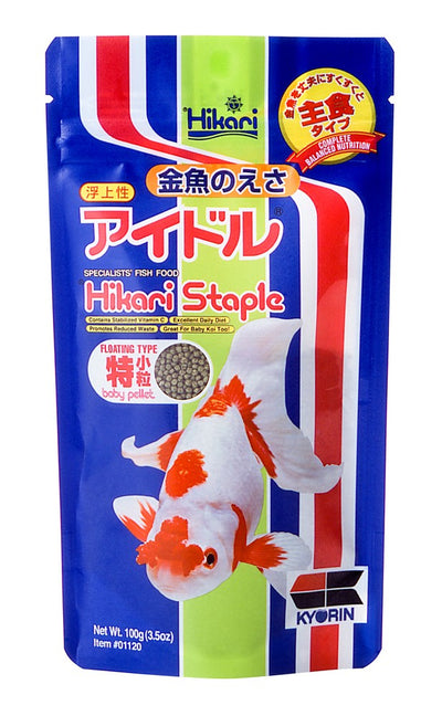Hikari USA Goldfish Staple Floating Pellets Fish Food 1ea/3.5 oz, Baby