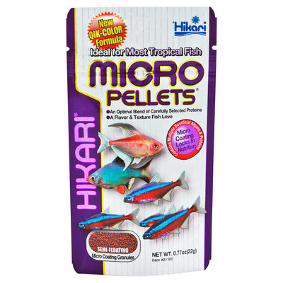 Hikari USA Tropical Pellets Fish Food 1ea/0.77 oz