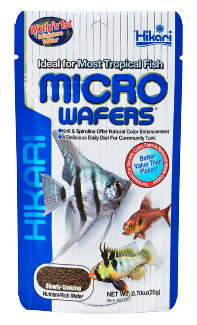 Hikari USA Tropical Micro Wafers Slow Sinking Wafer Fish Food 1ea/0.7 oz