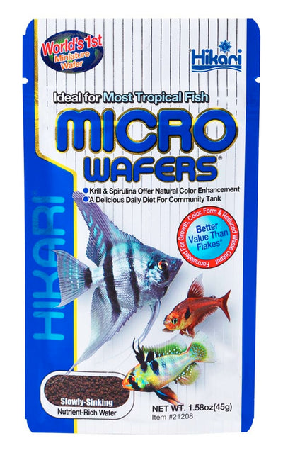 Hikari USA Tropical Micro Wafers Slow Sinking Wafer Fish Food 1ea/1.58 oz