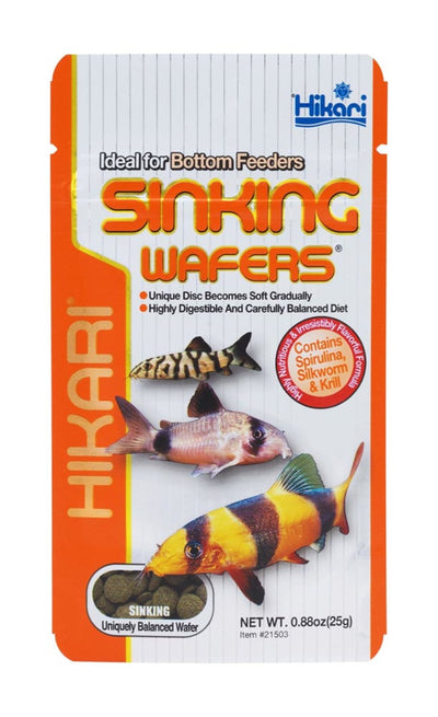 Hikari USA Sinking Wafers Rapidly Sinking Wafer Fish Food 1ea/0.88 oz
