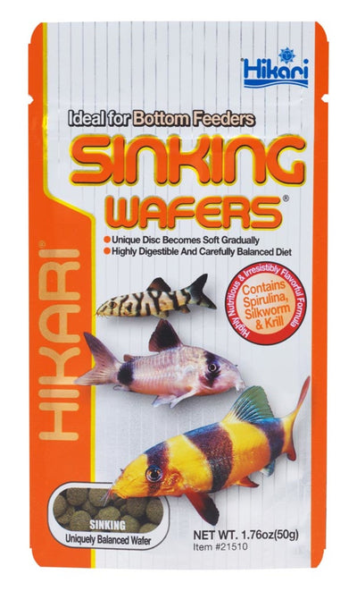 Hikari USA Sinking Wafers Rapidly Sinking Wafer Fish Food 1ea/1.76 oz