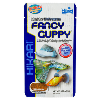 Hikari USA Tropical Fancy Guppy Granules Fish Food 1ea/0.77 oz