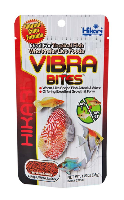 Hikari USA Vibra Bites Tropical Fish Food 1ea/1.23 oz