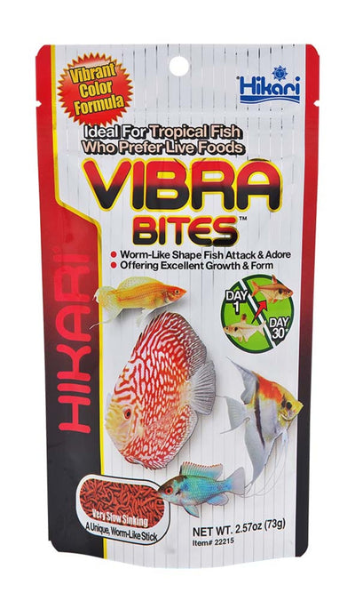Hikari USA Vibra Bites Tropical Fish Food 1ea/2.57 oz