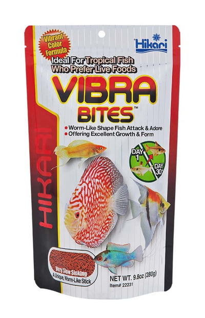 Hikari USA Vibra Bites Tropical Fish Food 1ea/9.8 oz