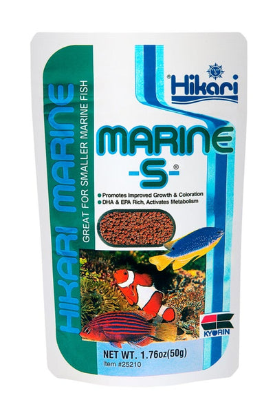 Hikari USA Marine S Pellets Slow Sinking Fish Food 1ea/1.76 oz