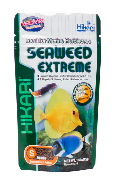 Hikari USA Seaweed Extreme Pellets Fish Food 1ea/1.58 oz, SM