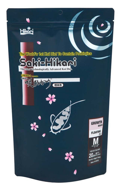 Hikari USA Saki-Hikari Growth Formula Fish Food for Koi 1ea/17.6 oz, MD