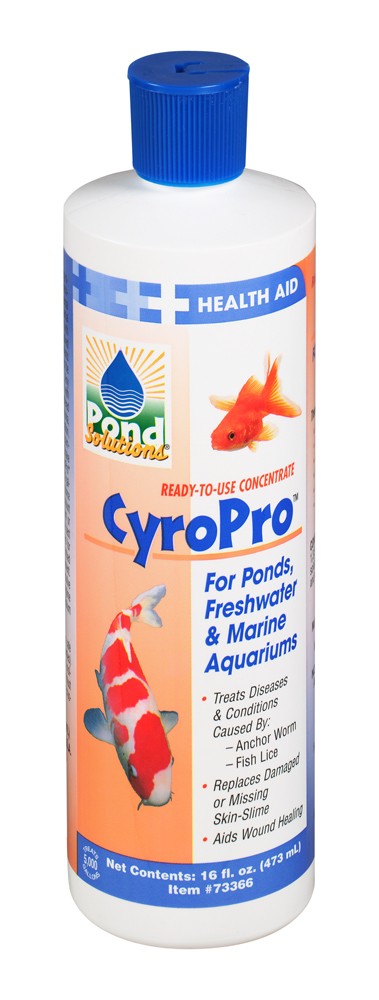 Pond Solutions CyroPro™ Liquid Concentrate Anchor Worm & Fish Lice Treatment 1ea/16 oz