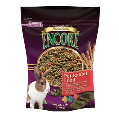 Encore Premium Pet Rabbit Food 2 Lb