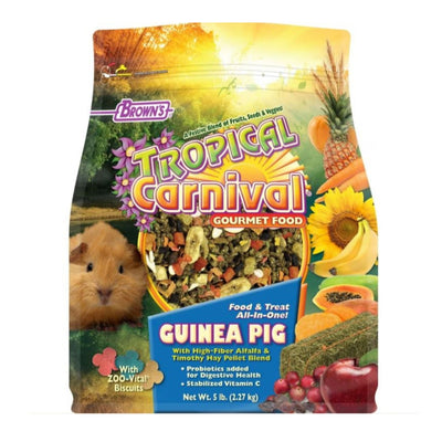 Tropical Carnival Gourmet Guinea Pig Food 5 Lb