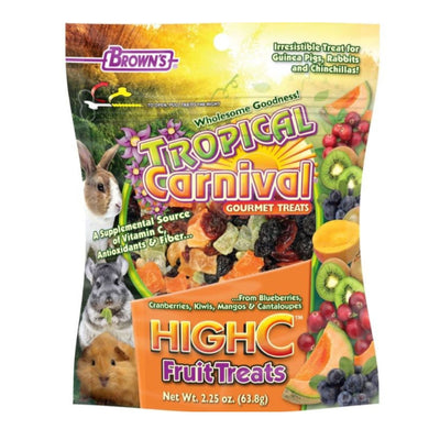 Tropical Carnival High C Small Animal Treats 2.25oz.