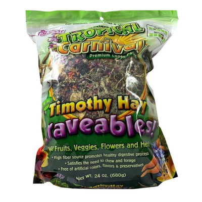 Tropical Carnival Natural Timothy Hay Craveables 24oz.