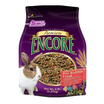 Encore Premium Pet Rabbit Food 5 Lb