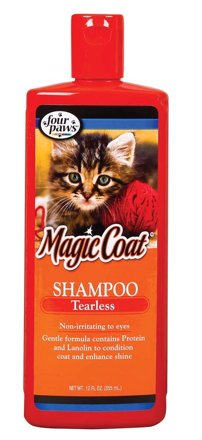 Four Paws Magic Coat Tearless Shampoo for Cats & Kittens Tearless Cat Shampoo 1ea/12 oz (1 ct)