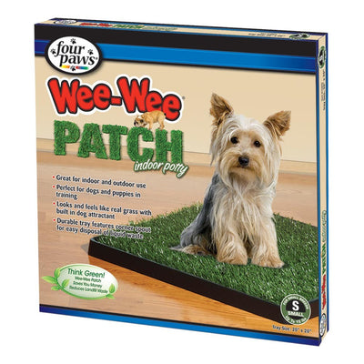 Four Paws Wee-Wee Dog Grass Patch Tray Patch 1ea/SMall (6 ct)