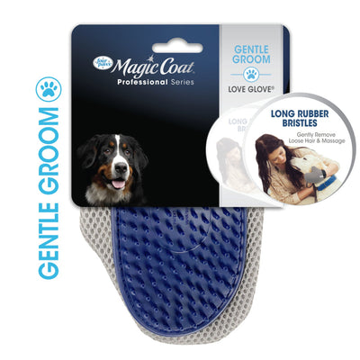 Four Paws Magic Coat Professional Series Love Glove Dog Grooming Mitt Grooming Mit 1ea/One Size