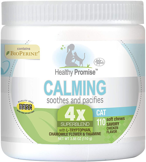 Four Paws Healthy Promise Cat Calming Chews Calming 1ea/110 ct