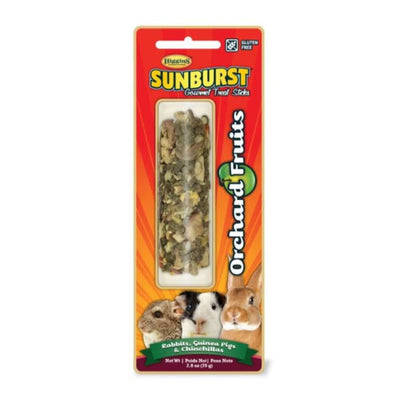 Sunburst Small Animal Treat Stick Orchard Fruits 2.8oz.