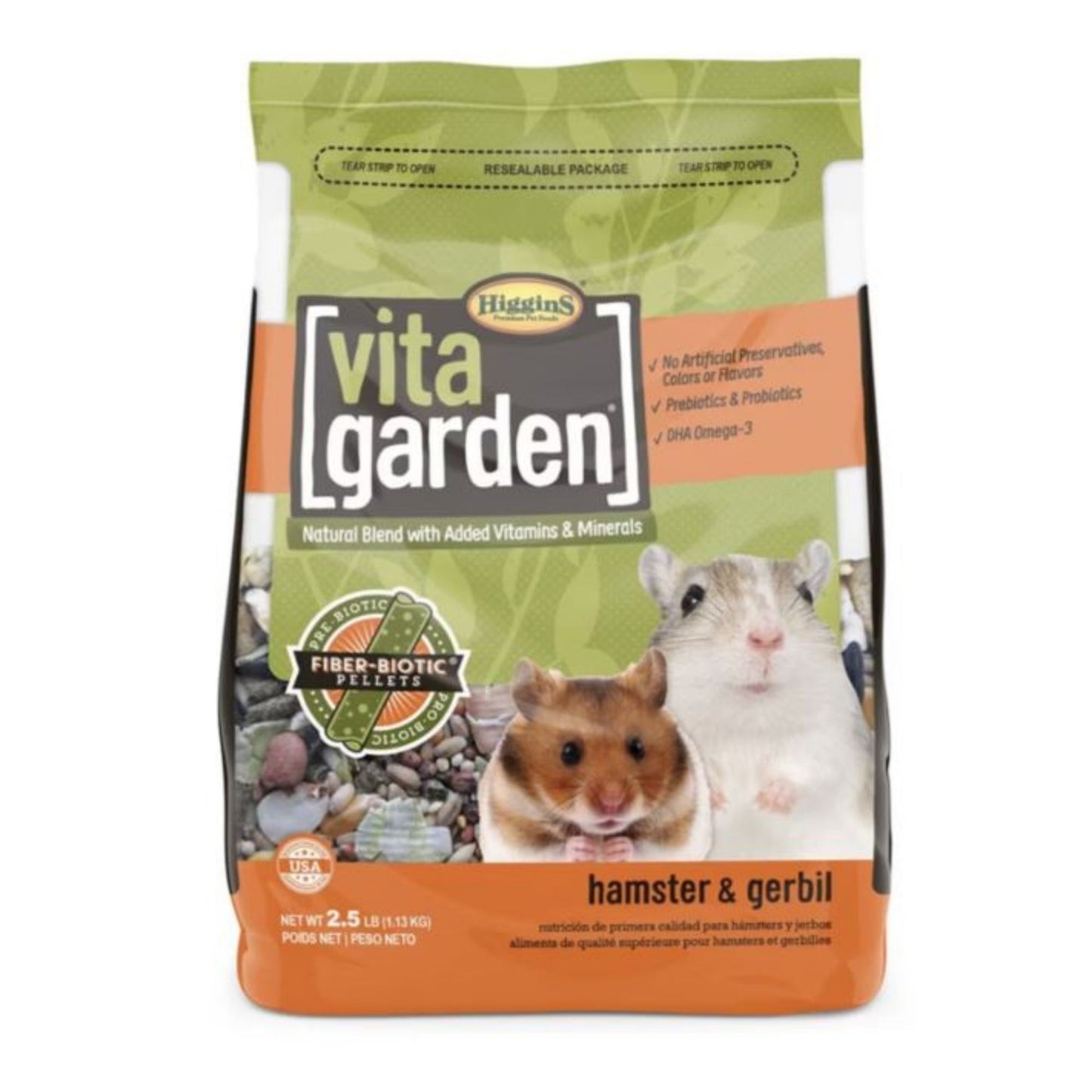 Vita Garden Natural Blend Hamster & Gerbil 2.5 Lb