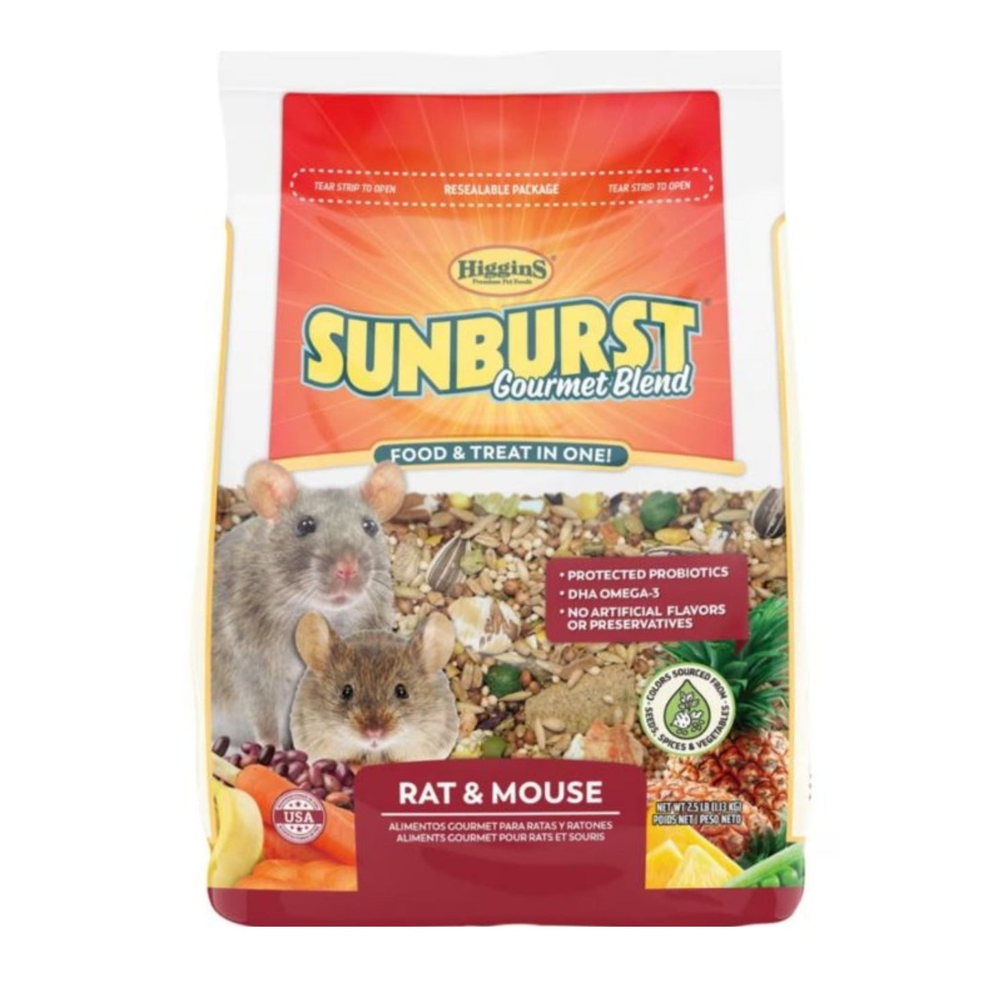 Sunburst Gourmet Blend Rat & Mouse 2.5 Lb