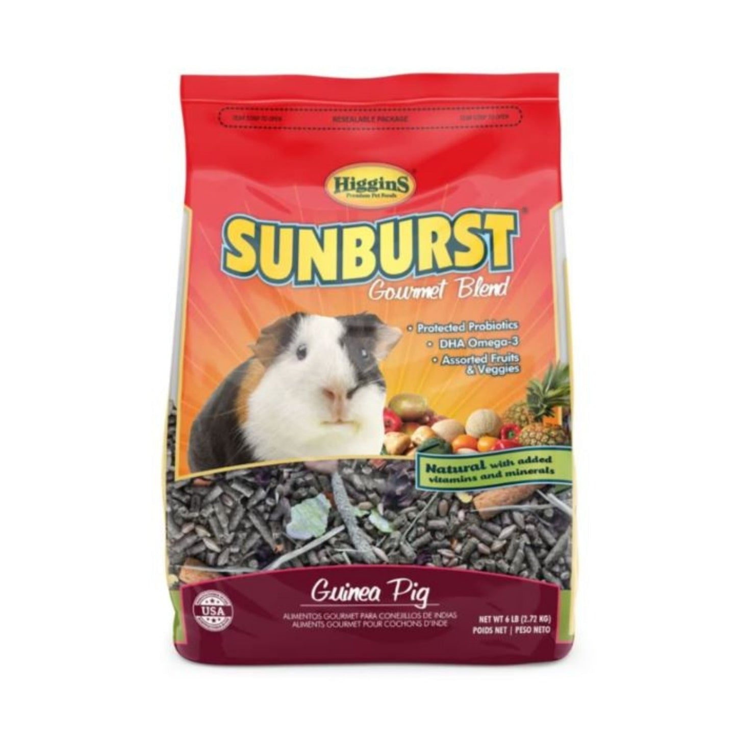 Sunburst Gourmet Blend Guinea Pig 6 Lb