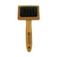 Bamboo Groom Soft Slicker Brush Small