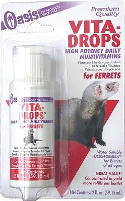 Oasis Vita Drops Multivitamin Supplement for Ferrets 1ea/2 fl oz
