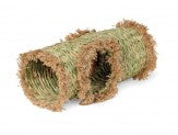 Prevue Pet Products Grass Tunnel Hideaway for Small Animals Natural/Mat Green 1ea/6 in, LG