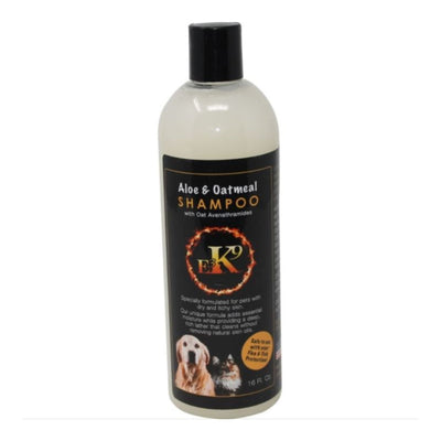 E3 K9 Aloe & Oatmeal Shampoo without Oat Avenathramides Vanilla 16oz.