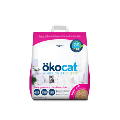 Okocat Litter Super Soft Clumping Wood Cat Litter 1ea/8 lb