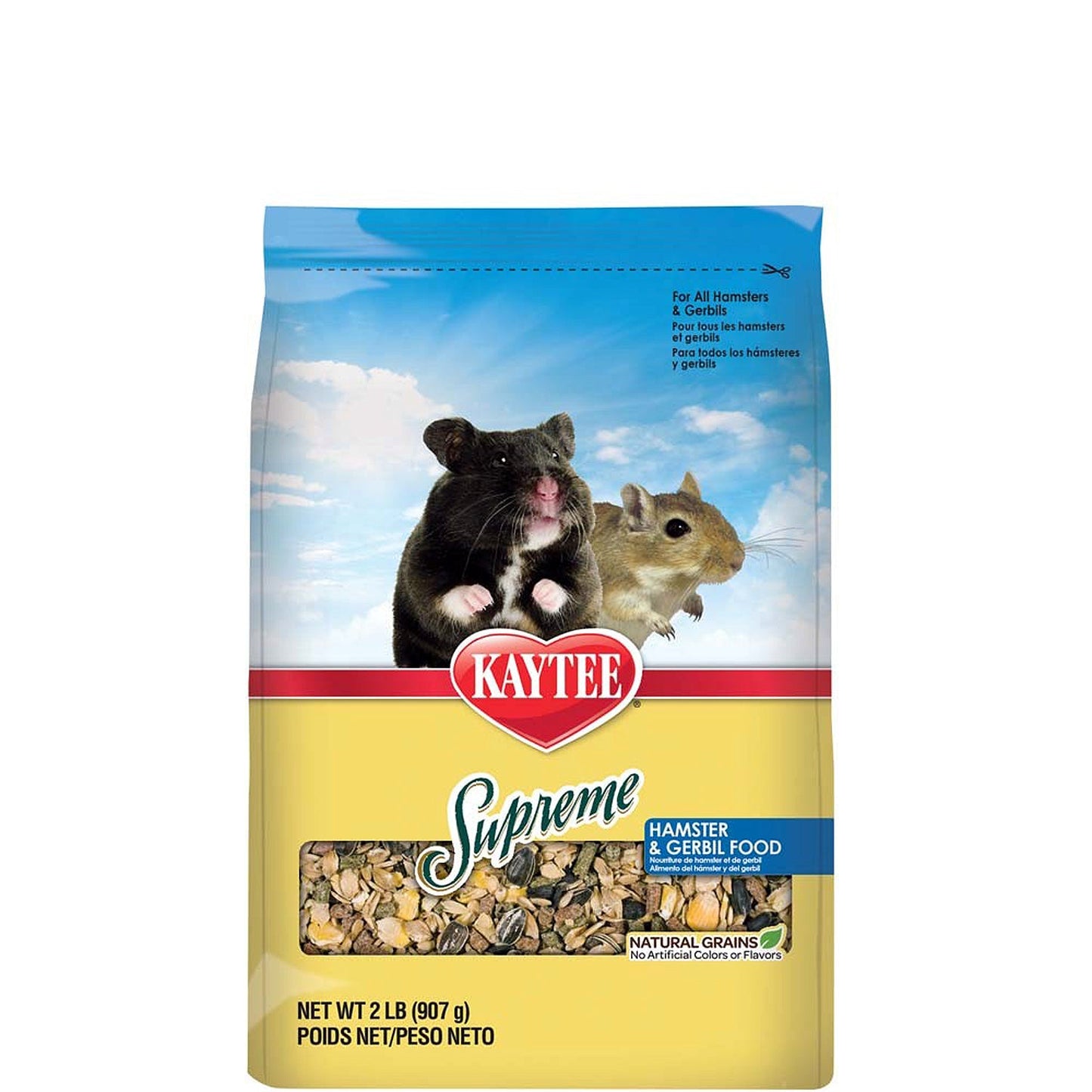 Kaytee Supreme Hamster and Gerbil Food 1ea/2 lb