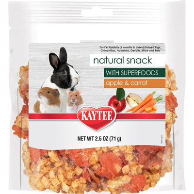 Kaytee Natural Snack with Superfoods Carrot & Apple Carrot and Apple Blend 1ea/2.5 oz