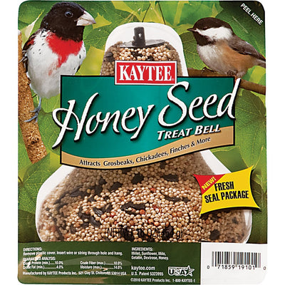 Kaytee Honey Bird Seed Treat Bell 1ea/1 lb