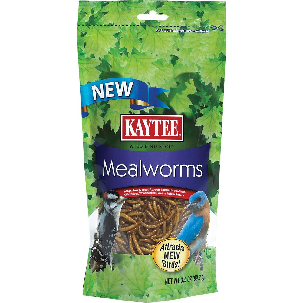 Kaytee Mealworm Food Pouch 1ea/3.5 oz