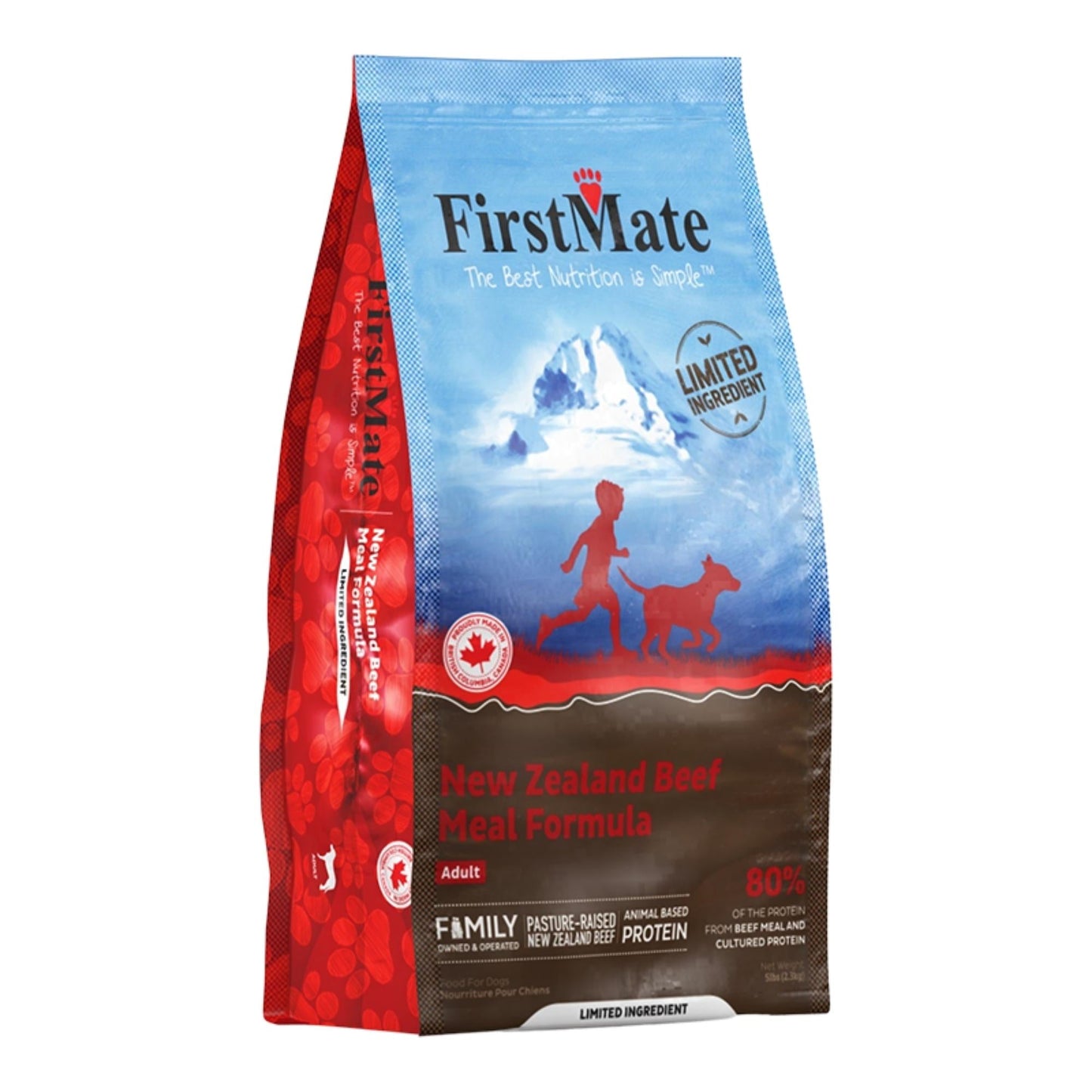 Firstmate Dog Limited Ingredient Grain Free New Zealand Beef Meal 5Lb