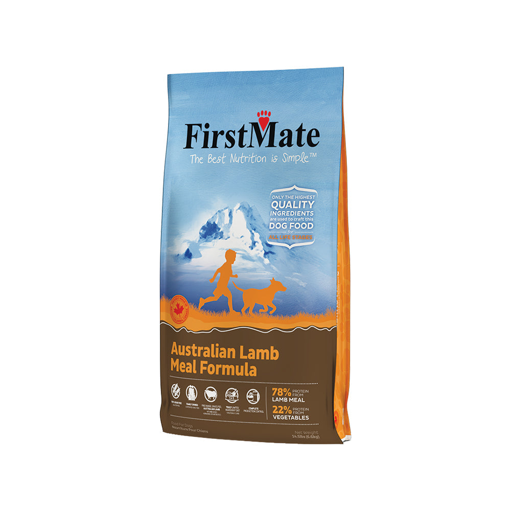 Firstmate Dog Limited Ingredient Grain Free Australian Lamb 14.5Lb.